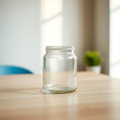 Zdjęcie rekwizytu: pusty słoik