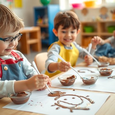 Stacja 2 — Malowanie pastą