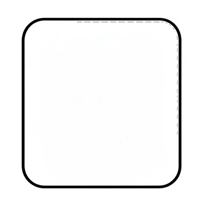 Szablon A4 — kontur ekranu