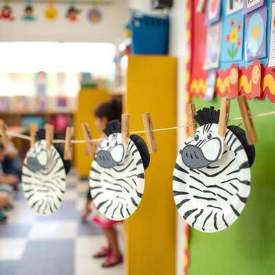 Wystawka prac — aranżacja w klasie