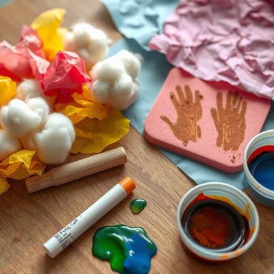 Zbliżenie sensorycznych materiałów