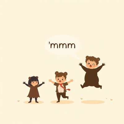 Ilustracja ruchowa — naśladujemy misie