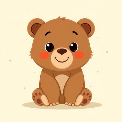 Ilustracja misia do powitania