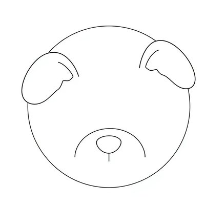 Szablony: talerzyk, uszka, pyszczek