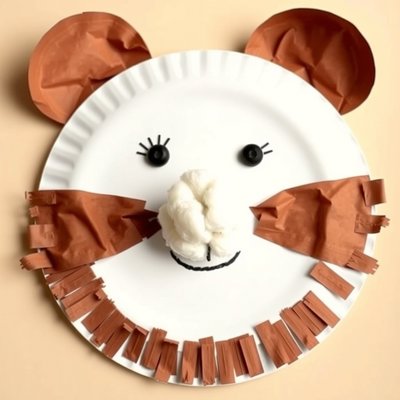 Przykładowy niedźwiadek z talerzyka