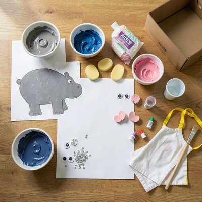 Zdjęcie materiałów — przygotowanie stanowiska