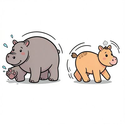 Karta rytmów — Stąpanie hipcia