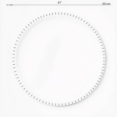 Szablon talerzyka / baza (duże koło)