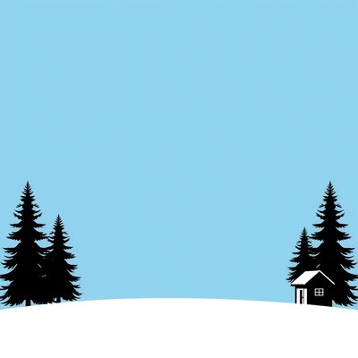 Szablon tła A4 z horyzontem