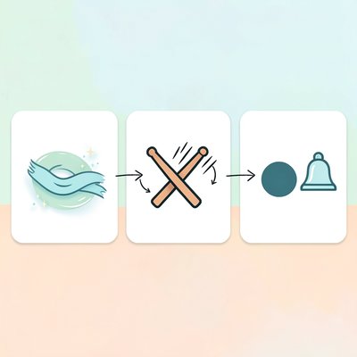 Szablon Orkiestry Pisarza — symbole dźwięków