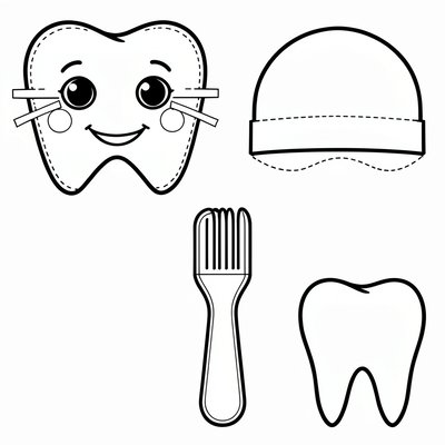 Maski i proste rekwizyty papierowe