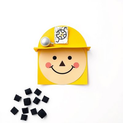 Okładka zajęć — Mały górnik (wizualizacja gotowej pracy)