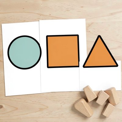 Karty kształtów do dopasowywania