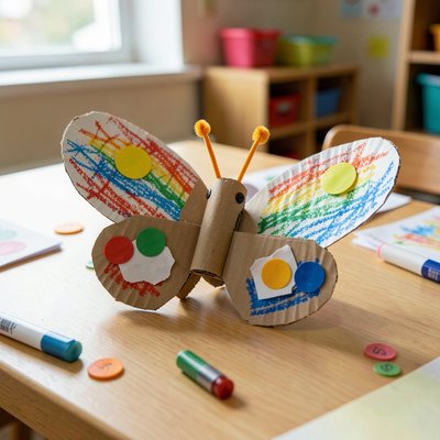 Przykładowy gotowy motylek