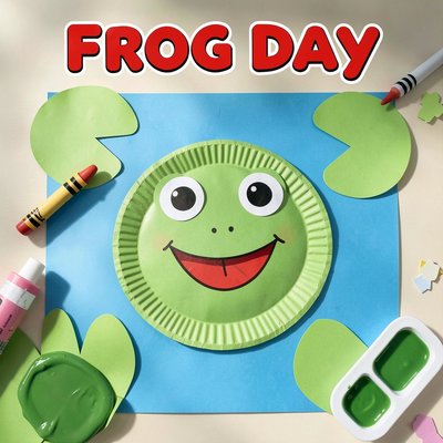 Plakat zajęć: Dzień Żaby