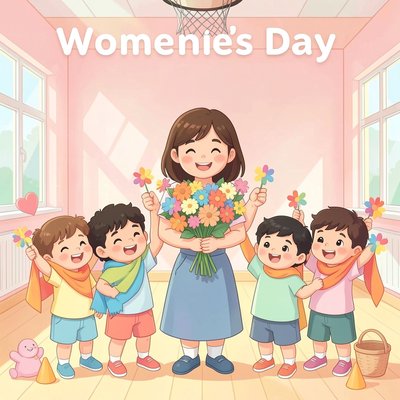 Radosny Dzień Kobiet — okładka