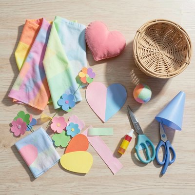 Zestaw rekwizytów — widok z góry (szablony)