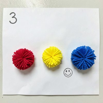 Karta pokazowa: przykładowa praca — 3 plamki