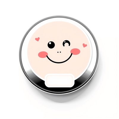 Naklejka/etykieta na lustereczko — Lustereczko