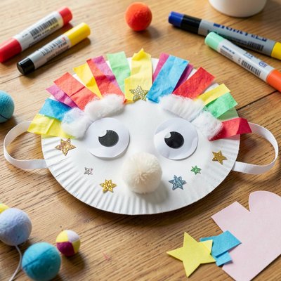 Przykładowa psikusowa maska