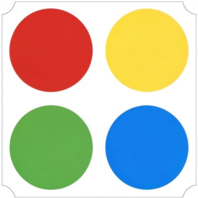 Karty kolorów do wycięcia