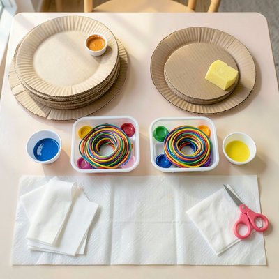 Zdjęcie stanowiska i materiałów