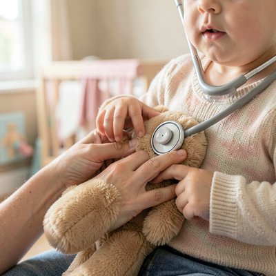 Stacja 1 — Słucham serduszka (fotografia aranżowana)