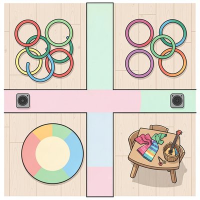 Szablon planu podłogi