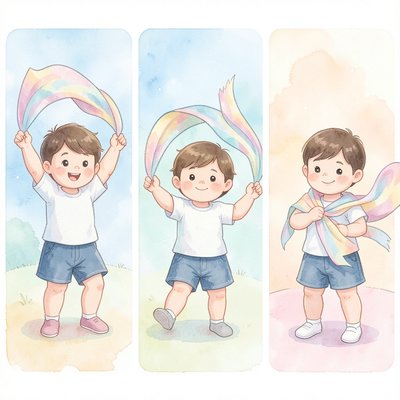 Instrukcja: Taniec z chustami