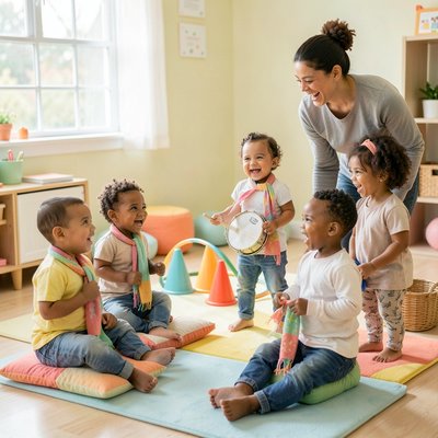 Plakat: Dzień Szczęścia — Ruchowe Przygody