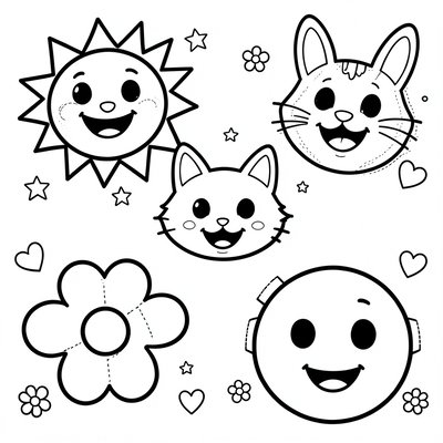 Maski do dekorowania — szablony