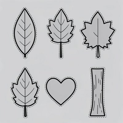 Szablony do wycinania i podrwania