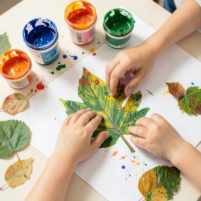 Twórczość — Odbitki liści