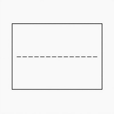 Szablon A4: Podział na górę i dół (biało-czerwony)