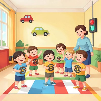 Plakat powitalny - Dzień Grzeczności za Kierownicą