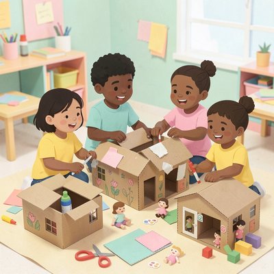 Plakat powitalny — Dzień Domków Lalek