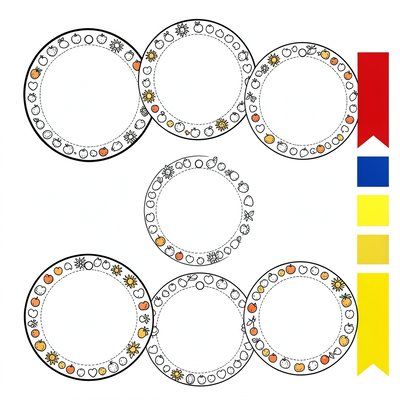 Medal Zdrowia — szablon do dekoracji