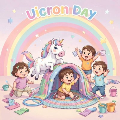 Plakat: Dzień Jednorożca — Ruchowa Przygoda