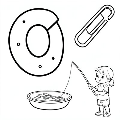 Kolorowanka — Agrafka i magnes