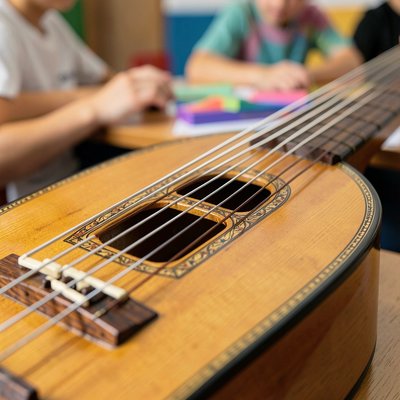 Zdjęcie detaliczne: Bandura — zbliżenie