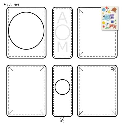 Szablony papierowych płytek do ozdabiania (do druku)