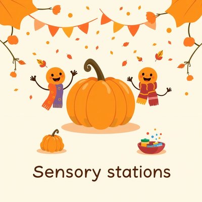 Plakat — Sensoryczne Halloween