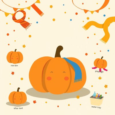 Plakat — Sensoryczne Halloween