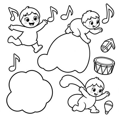 Kolorowanka — Paskudy w ruchu