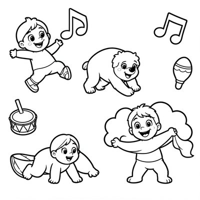 Kolorowanka — Paskudy w ruchu