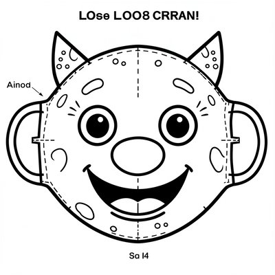 Szablon maski — Paskuda