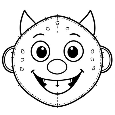 Szablon maski — Paskuda