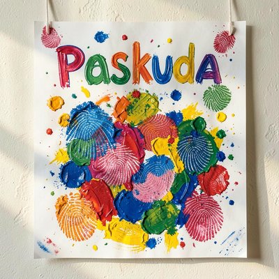 Gotowy obraz Paskudy — kolorowy plakat