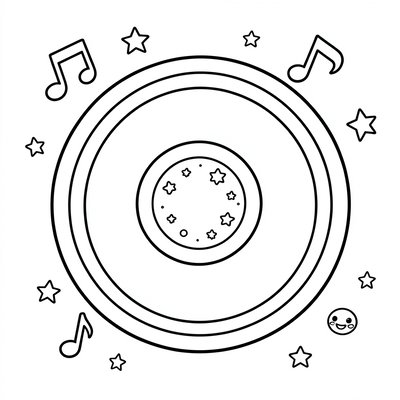 Kolorowanka — płyta winylowa