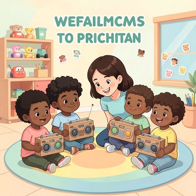 Plakat powitalny — Mały krótkofalowiec